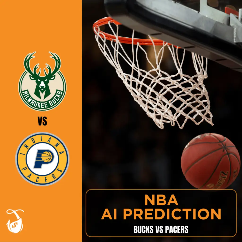 Bucks vs Pacers AI Prediction and Best Bet - AI NBA Pick