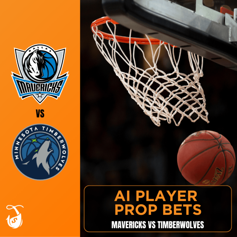 Mavericks vs Timberwolves AI Player Props - Game 1 Prop Bets