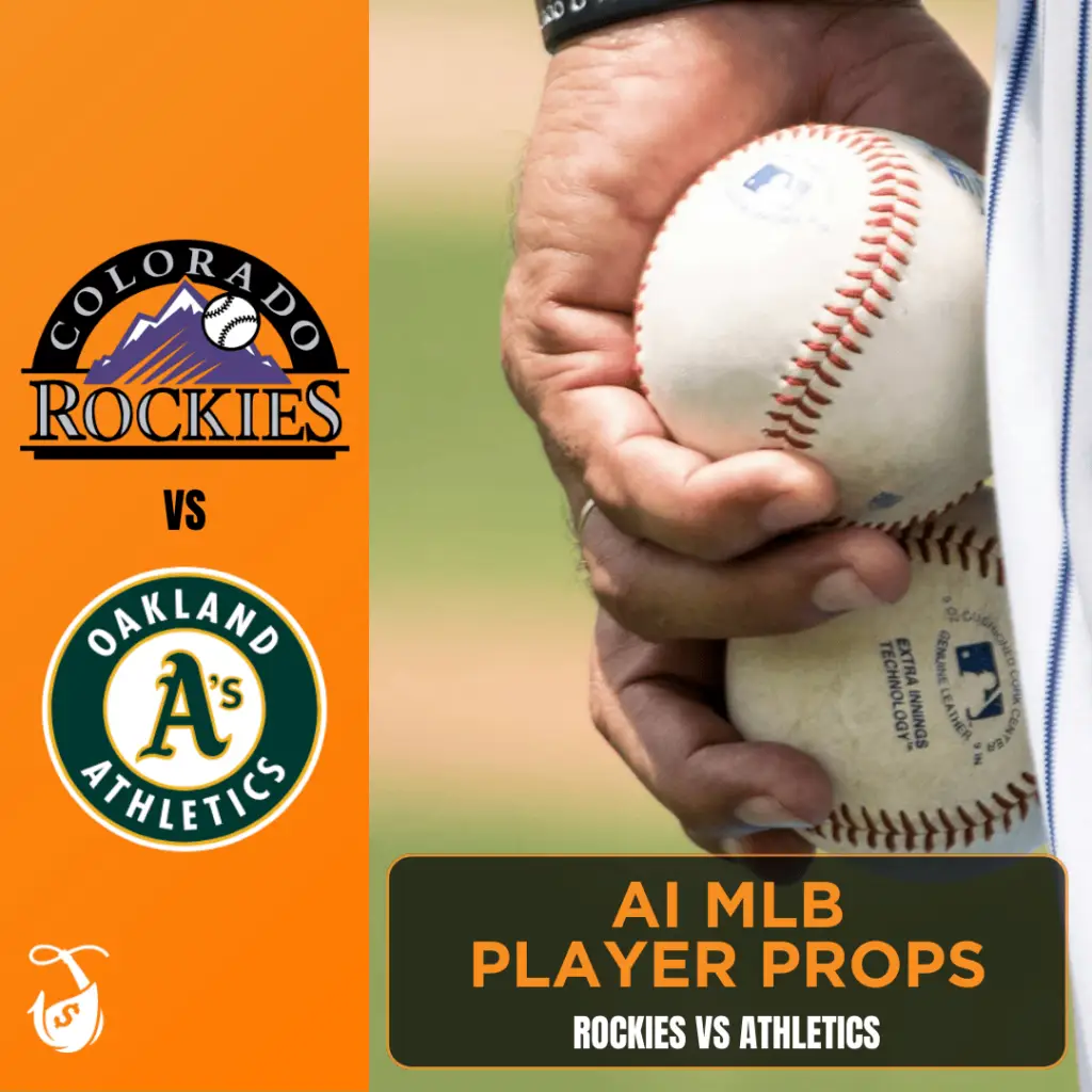 Rockies vs Athletics AI Player Prop Bets - AI MLB Props