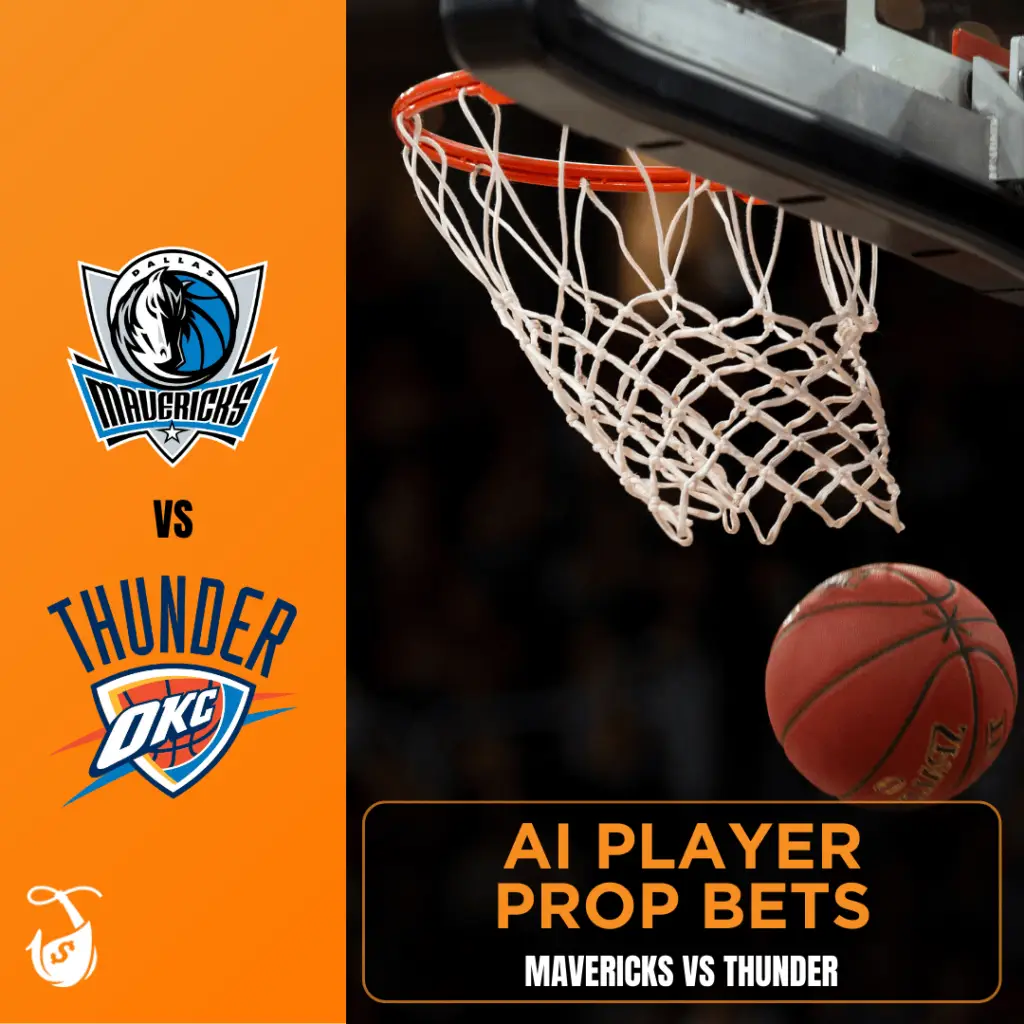 dallas mavericks vs thunder ai player prop bets