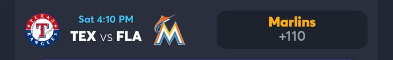 Rangers vs Marlins: AI Prediction for todays baseball game