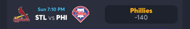 Cardinals vs Phillies: AI Prediction for todays baseball game