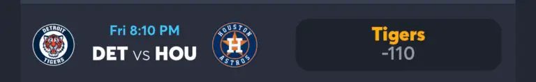 Tigers vs Astros - AI Prediction