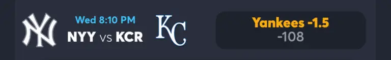 Yankees vs Royals - AI Prediction