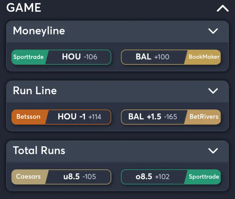 Orioles vs Astros - Best Odds