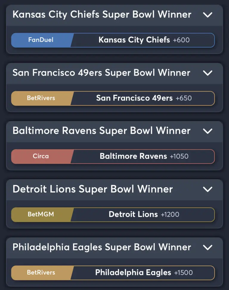 Super Bowl Best Odds and Bets