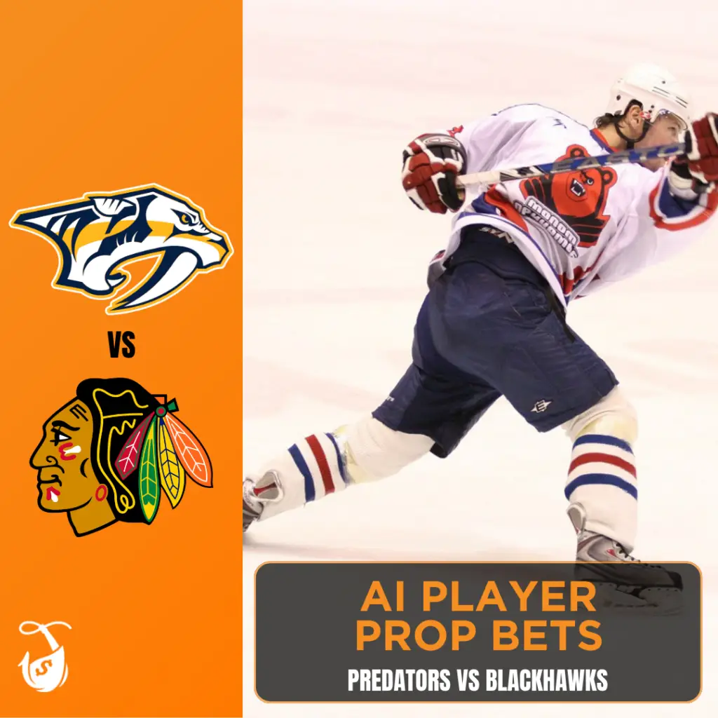 Predators vs Blackhawks - AI Player Props