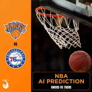 Knicks vs 76ers - AI Prediction